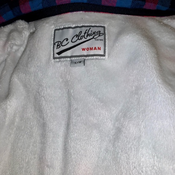 BC clothing checkered long sleeve - Picture 6 of 7